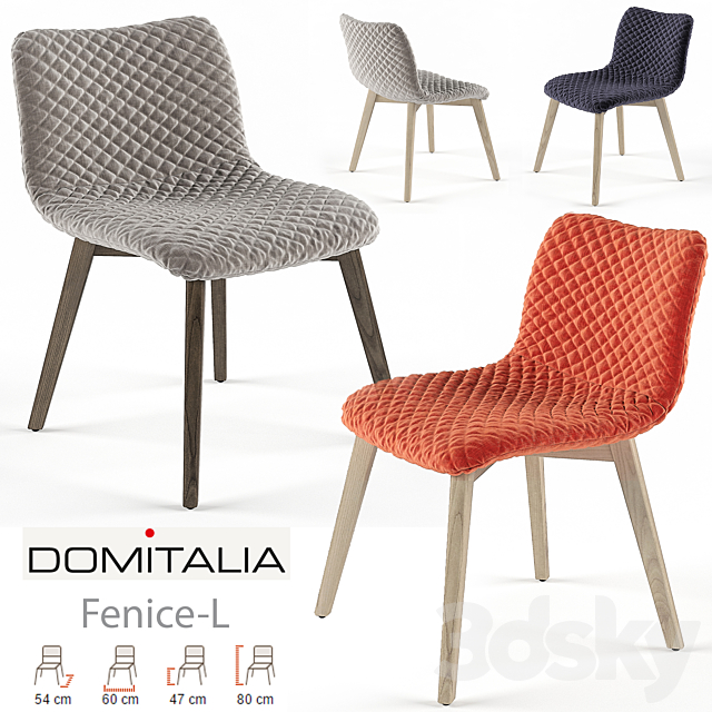 Chair Fenice-L 3DSMax File - thumbnail 1