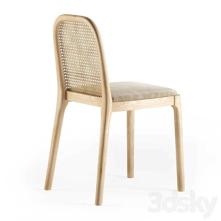 Chair FENTON from Divan.ru 3DS Max Model - thumbnail 2