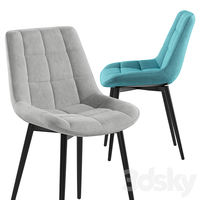 Chair Flex 3DS Max Model - thumbnail 2