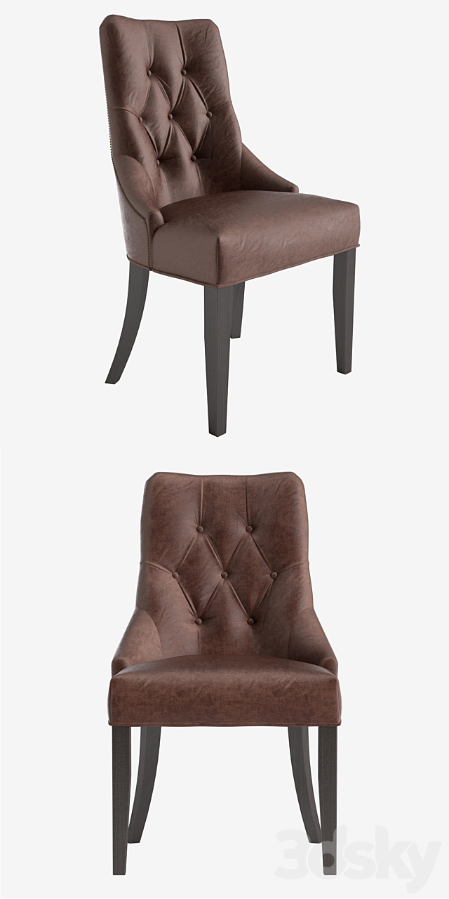 Chair Garda decor_chair_h89 x w52 x l48_art_PJC236-2306 3DS Max Model - thumbnail 2