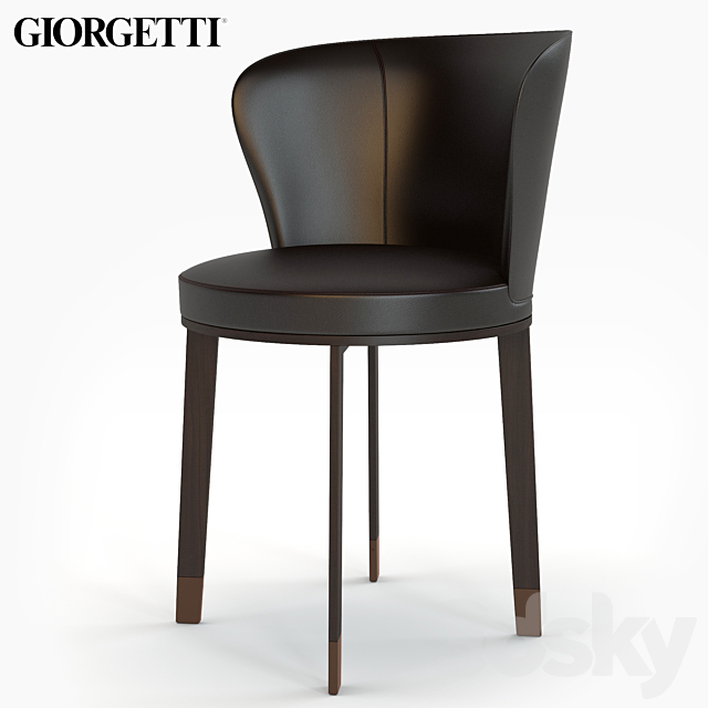 Chair Giorgetti Ode Chair 3DSMax File - thumbnail 1