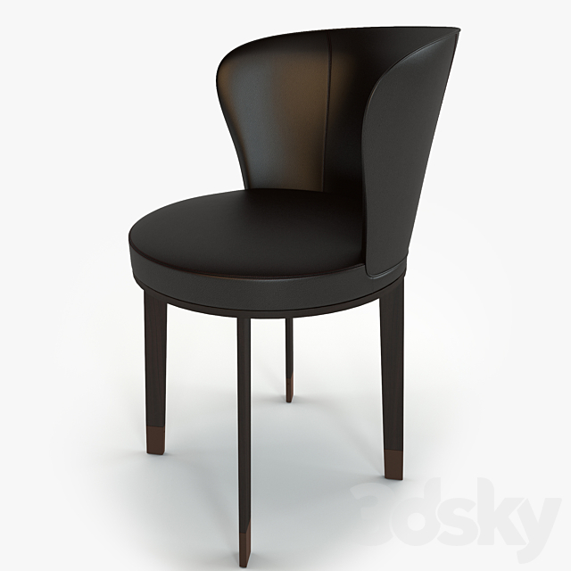 Chair Giorgetti Ode Chair 3DSMax File - thumbnail 2