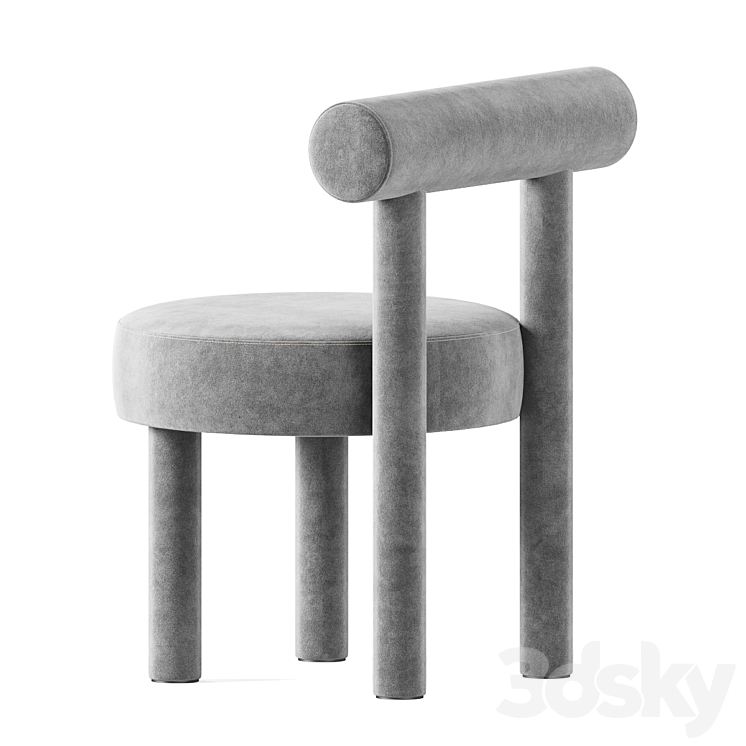 Chair Gropius CS1 3DS Max Model - thumbnail 2