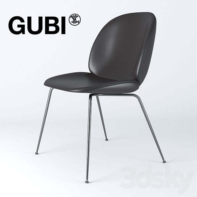 Chair Gubi Beetle 3ds Max - thumbnail 1