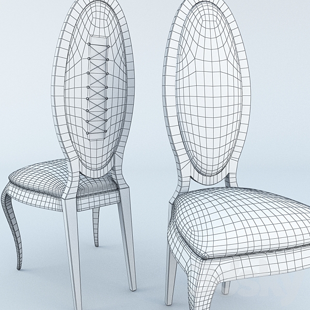 Chair Guilietta 3ds Max - thumbnail 3