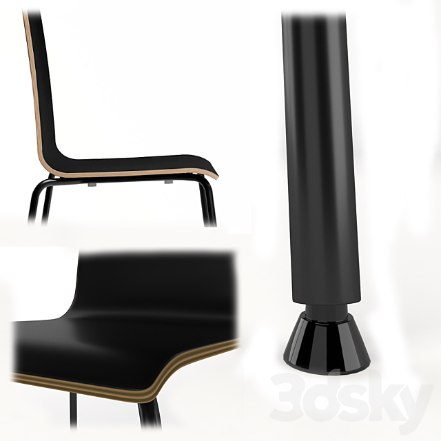 chair IKEA 3DSMax File - thumbnail 2