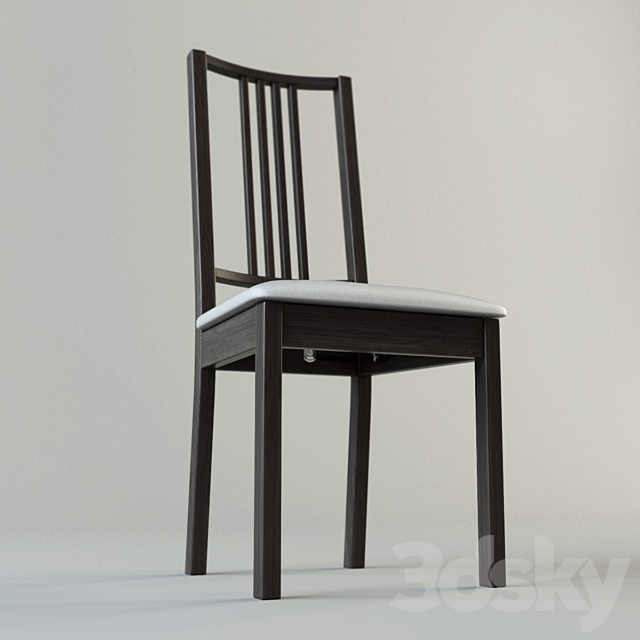 Chair IKEA BORJE 3DSMax File - thumbnail 3