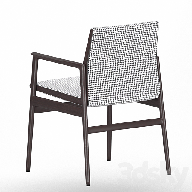 Chair Ipanema_Poliform 3DS Max Model - thumbnail 2