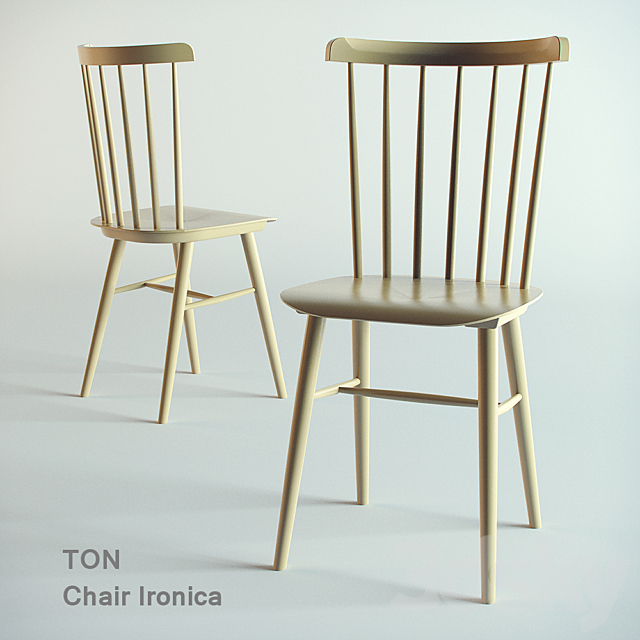 Chair Ironica TON 3DSMax File - thumbnail 1