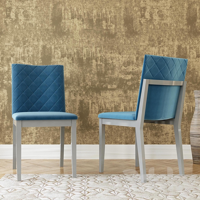 Chair Jersey 3DS Max Model - thumbnail 2