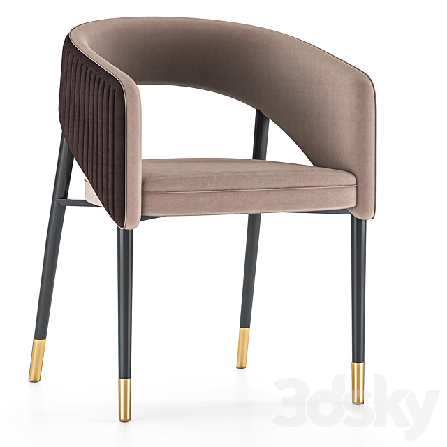 chair klassik 3DS Max Model - thumbnail 2