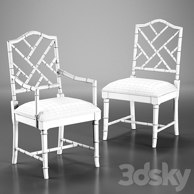 Chair “Ladies” 3DS Max Model - thumbnail 3