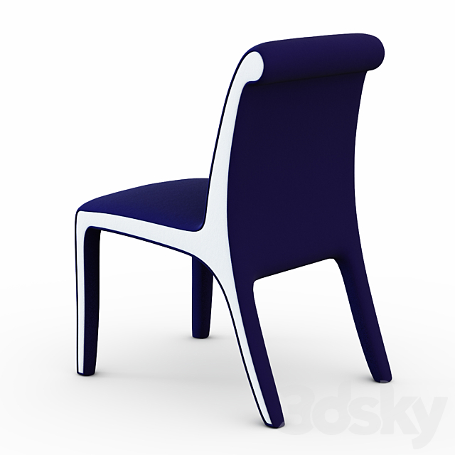 Chair Lady 3DS Max Model - thumbnail 3