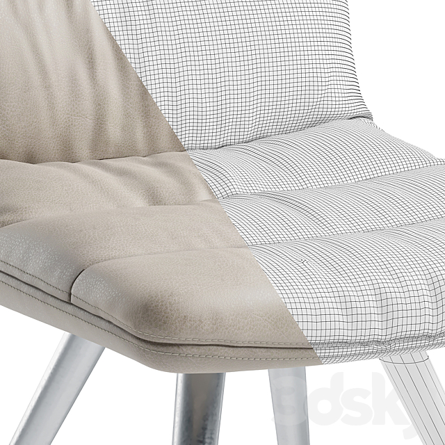 chair Lark La Forma 3DSMax File - thumbnail 3