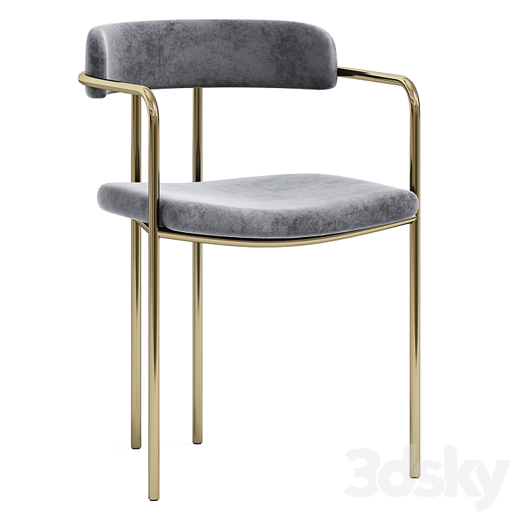 Chair Lenox from Romatti 3DS Max Model - thumbnail 3