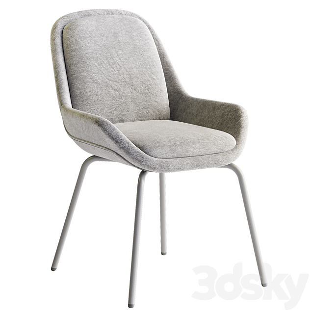 Chair Lighten from divan.ru 3DS Max Model - thumbnail 2