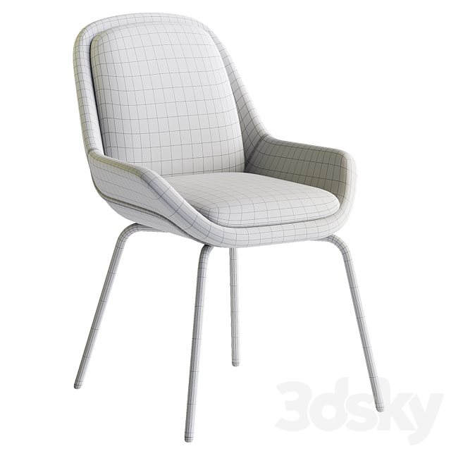 Chair Lighten from divan.ru 3DS Max Model - thumbnail 4