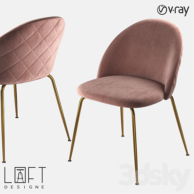 Chair LoftDesigne 31000 model 3DSMax File - thumbnail 1