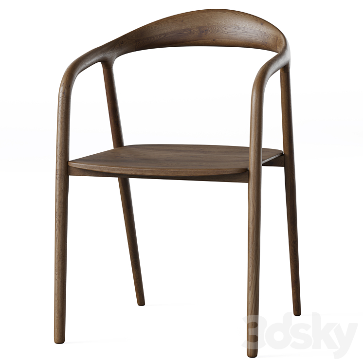 Chair Lugano by deep house 3DS Max Model - thumbnail 2