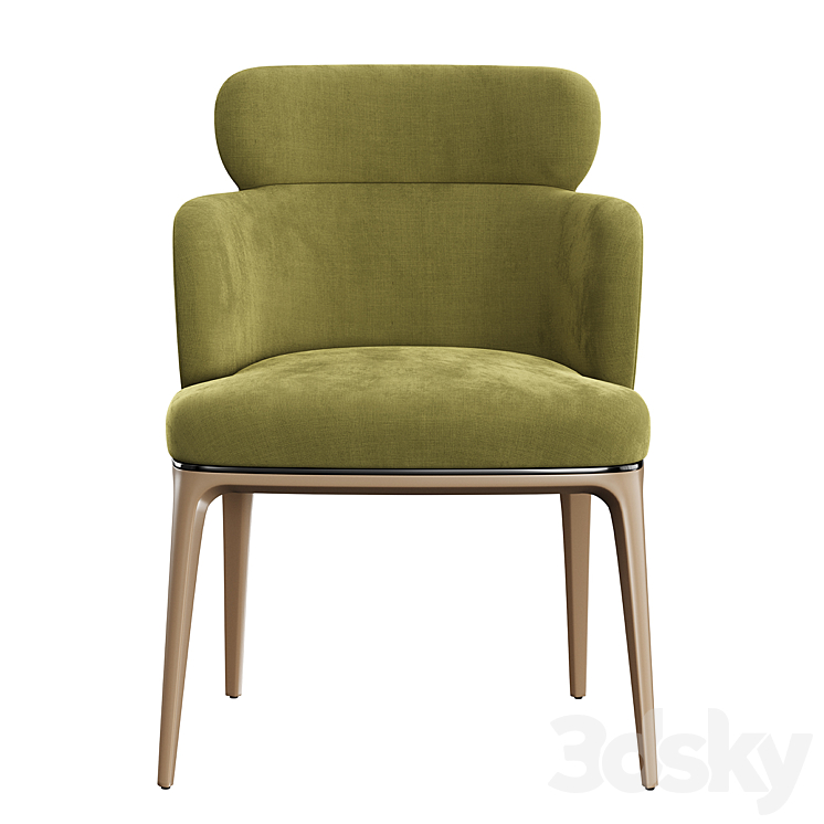 Chair Maly Konyshev S 3DS Max Model - thumbnail 2