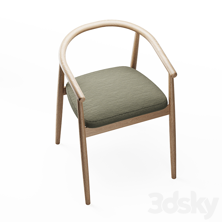 Chair mammoth 3DS Max Model - thumbnail 2