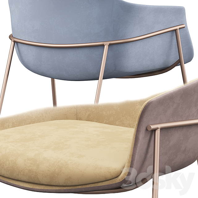 Chair Marelli CHIA 3DSMax File - thumbnail 2