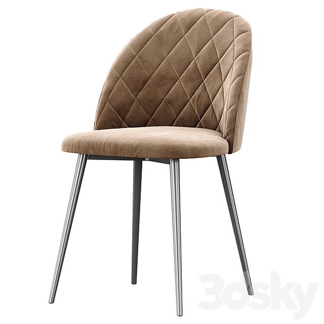 Chair Marseille _ Paris 3DS Max Model - thumbnail 2