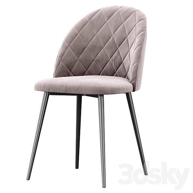 Chair Marseille _ Paris 3DS Max Model - thumbnail 4