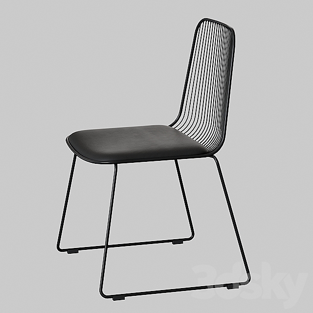 Chair  MC-156 3ds Max - thumbnail 2