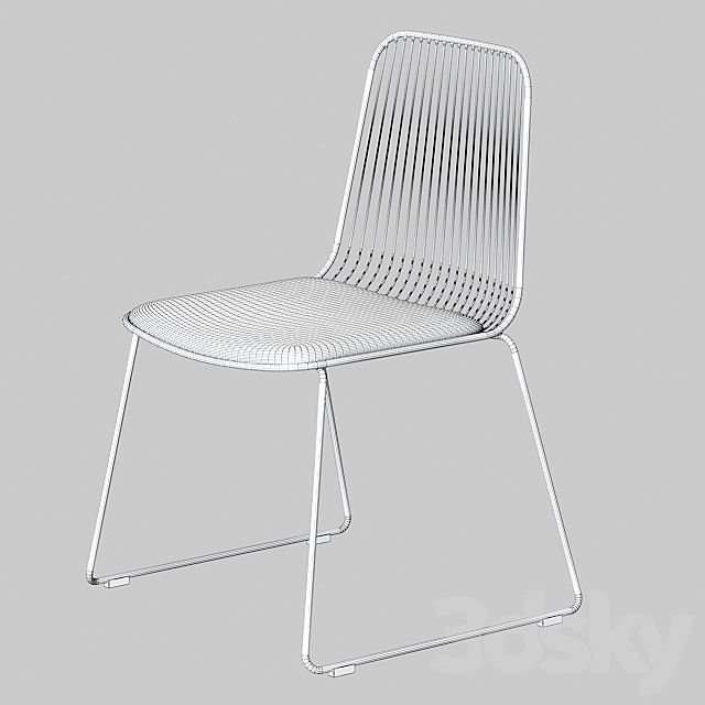 Chair  MC-156 3ds Max - thumbnail 3