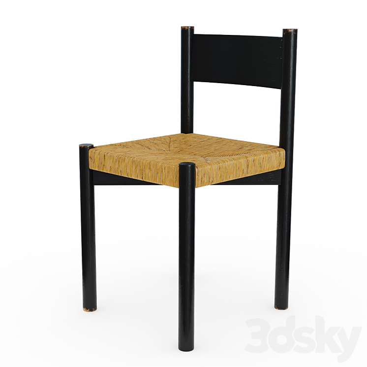 Chair Meribel Dining 3DS Max Model - thumbnail 1