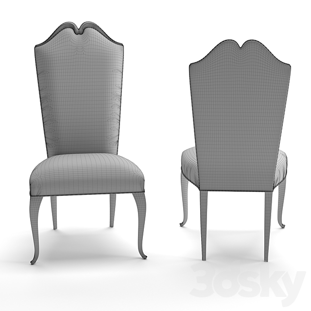 chair MERIBEL Shristopher guy 3DSMax File - thumbnail 3