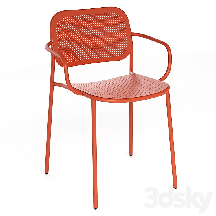 Chair Metis Dot 3DS Max Model - thumbnail 2