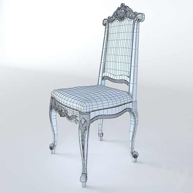 Chair Modenese Gastone Art 12503 3DSMax File - thumbnail 2