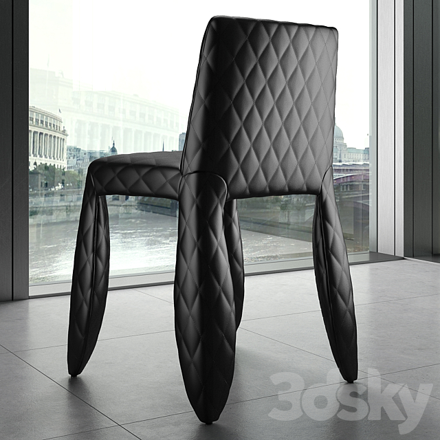 Chair Moooi Monster Chair 2 3DS Max Model - thumbnail 2