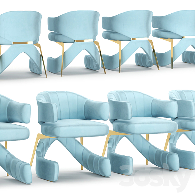 chair my design 3DSMax File - thumbnail 4