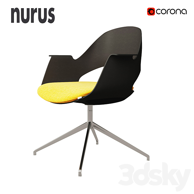 Chair Nurus Alava 3DSMax File - thumbnail 1