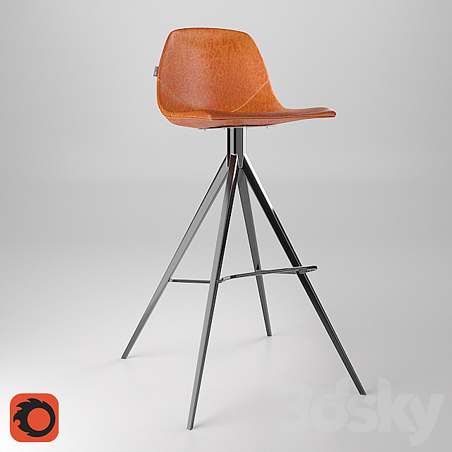 Chair of Avignon 3DSMax File - thumbnail 1