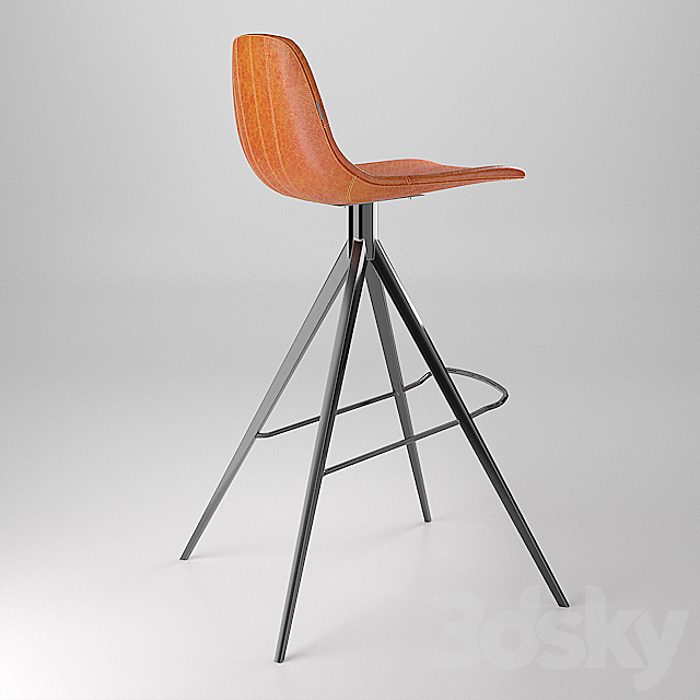 Chair of Avignon 3DSMax File - thumbnail 2