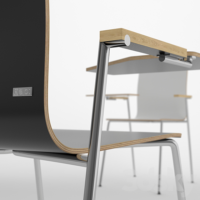 Chair Orte BEJOT 3DS Max Model - thumbnail 2