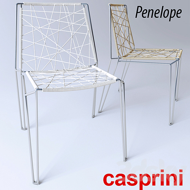 Chair Penelope CASPRINI 3DSMax File - thumbnail 1