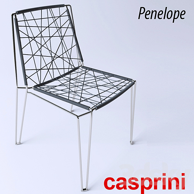 Chair Penelope CASPRINI 3DSMax File - thumbnail 2