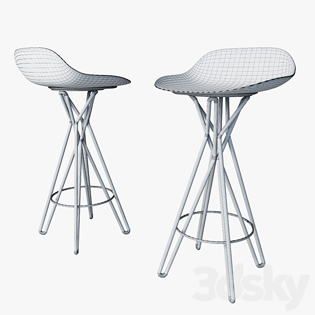 Chair Poliform Harmony 3DSMax File - thumbnail 3