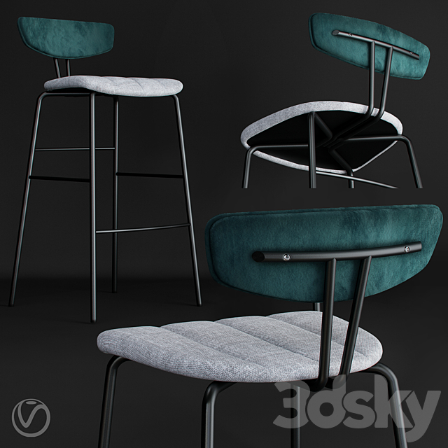 chair promodel 3DSMax File - thumbnail 2