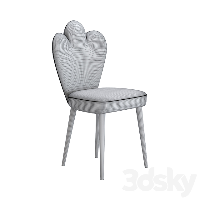 Chair Quinny Unterzo 3ds Max - thumbnail 2