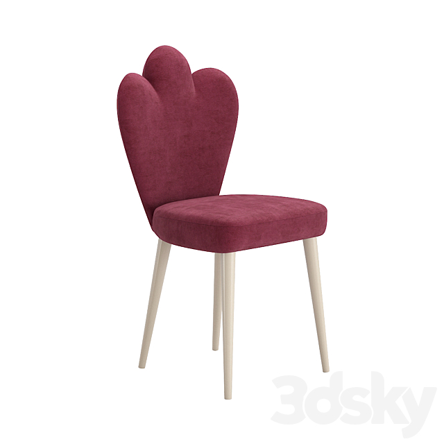 Chair Quinny Unterzo 3ds Max - thumbnail 3