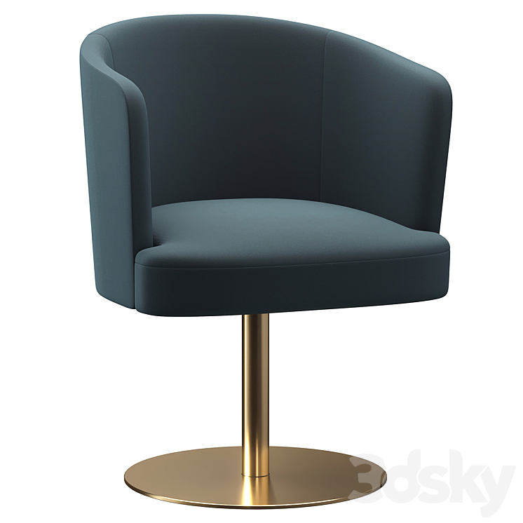 Chair Revy 3DS Max Model - thumbnail 2