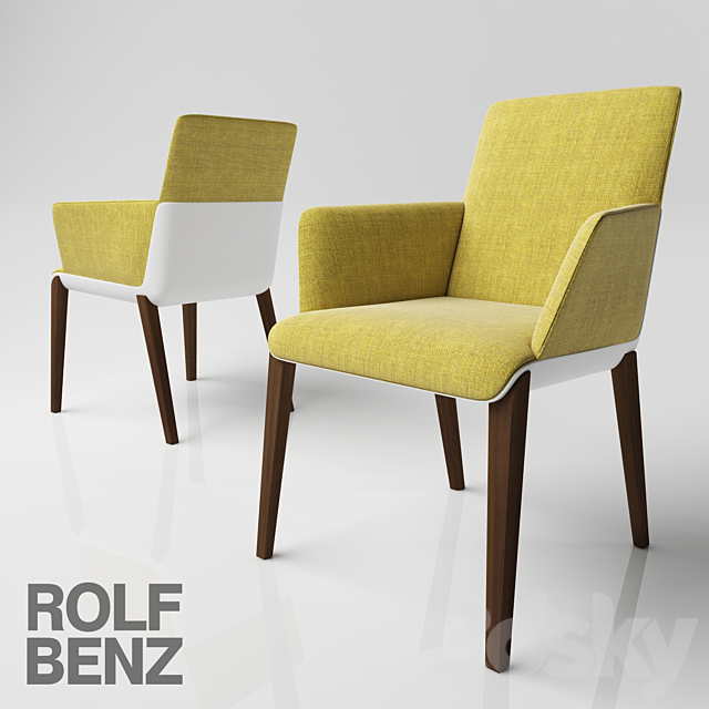 Chair ROLF BENZ 626 stul 3DSMax File - thumbnail 1