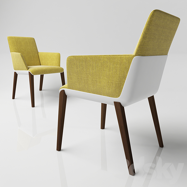 Chair ROLF BENZ 626 stul 3DSMax File - thumbnail 3