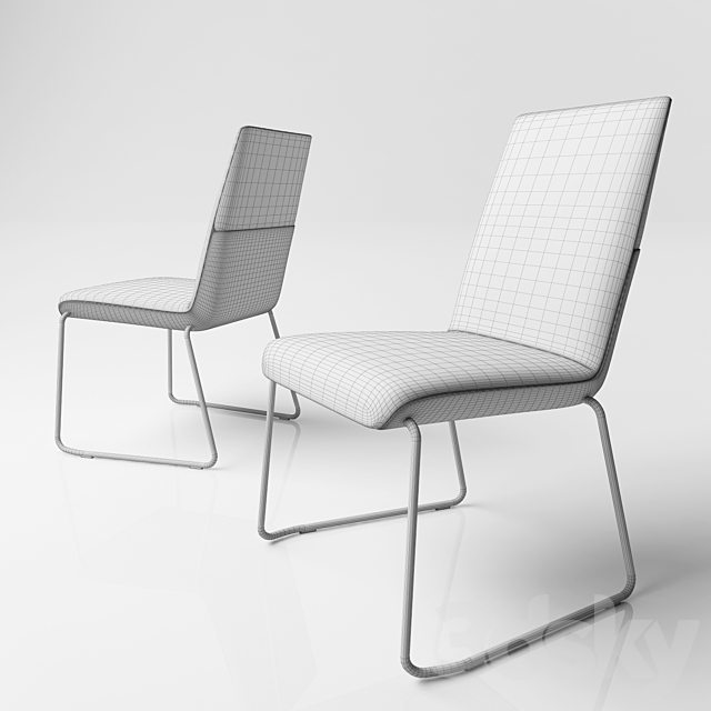 Chair ROLF BENZ 626 stul_ku 3DSMax File - thumbnail 2